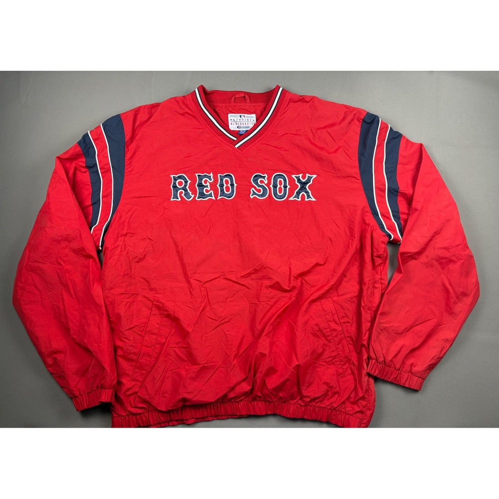 Boston Red Sox G-III Sports Pullover Windbreaker Jacket Red XL MLB Baseball